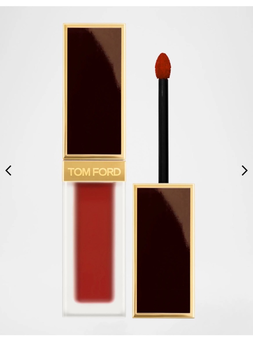TOM FORD
Liquid Lip Luxe Matte -  Color: 123 DEVOTED - new